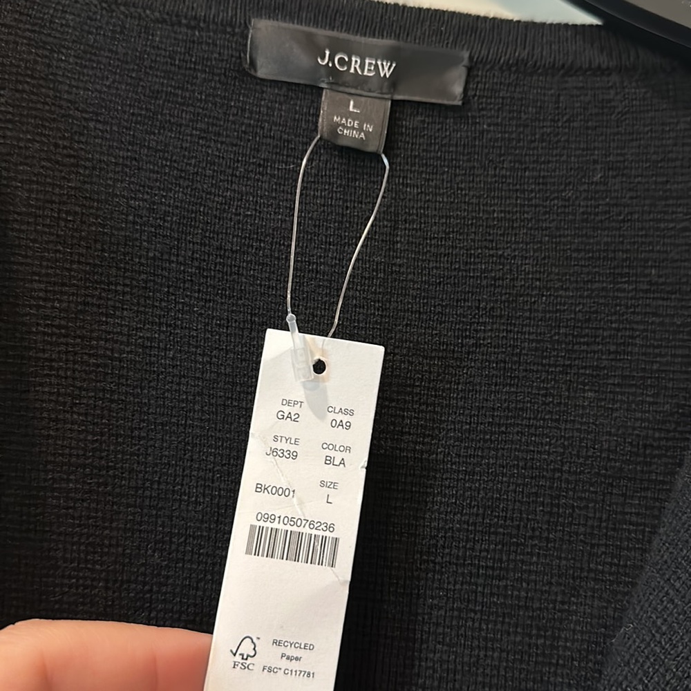 JCREW Juliette Collarless Blazer/Sweater - Picture 2 of 4
